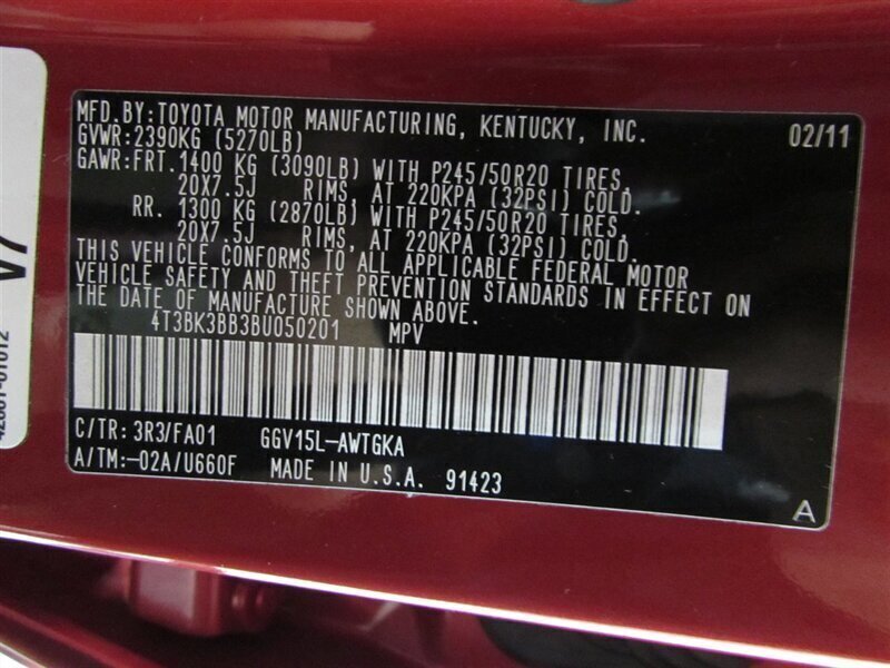 2011 Toyota Venza AWD V6 - Photo 27 - Dublin, CA 94568