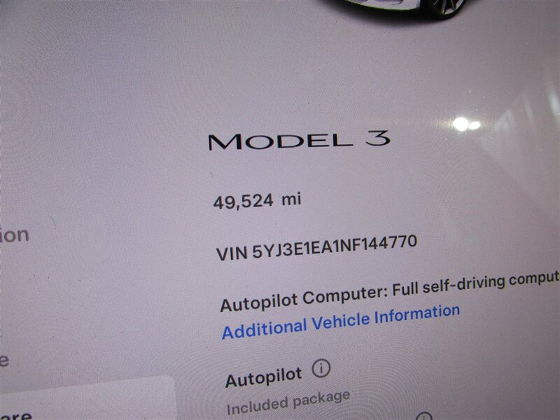 2022 Tesla Model 3 photo