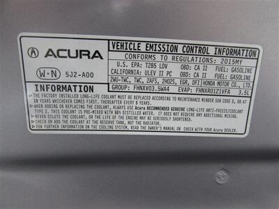2015 Acura TLX V6 w/Tech   - Photo 49 - Dublin, CA 94568