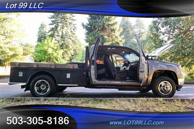 2013 GMC Sierra 3500 SLT 4x4 DUALLY 6.6L Duramax Leather FLAT BED   - Photo 25 - Milwaukie, OR 97267