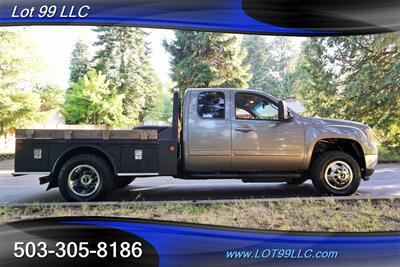 2013 GMC Sierra 3500 SLT 4x4 DUALLY 6.6L Duramax Leather FLAT BED   - Photo 8 - Milwaukie, OR 97267