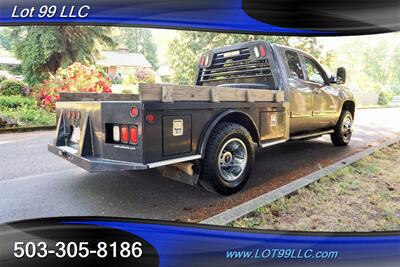 2013 GMC Sierra 3500 SLT 4x4 DUALLY 6.6L Duramax Leather FLAT BED   - Photo 9 - Milwaukie, OR 97267