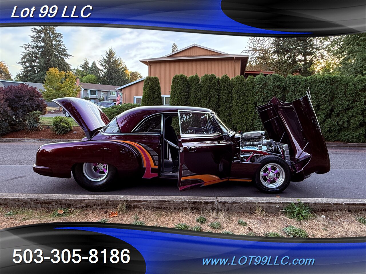 1951 Chevrolet Bussiness Coupe Art Morrison Chassis ProStreet   - Photo 53 - Milwaukie, OR 97267