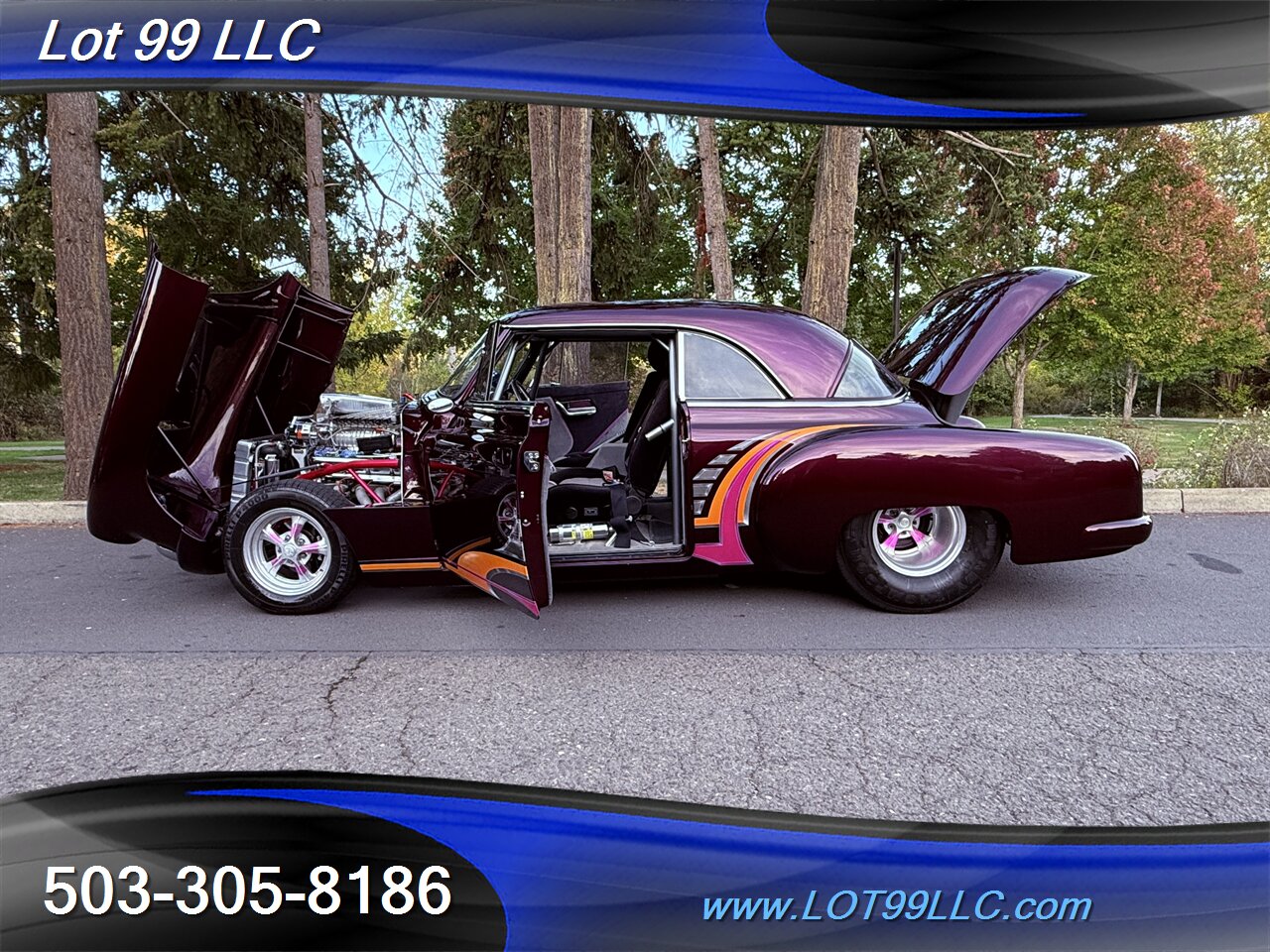 1951 Chevrolet Bussiness Coupe Art Morrison Chassis ProStreet   - Photo 49 - Milwaukie, OR 97267