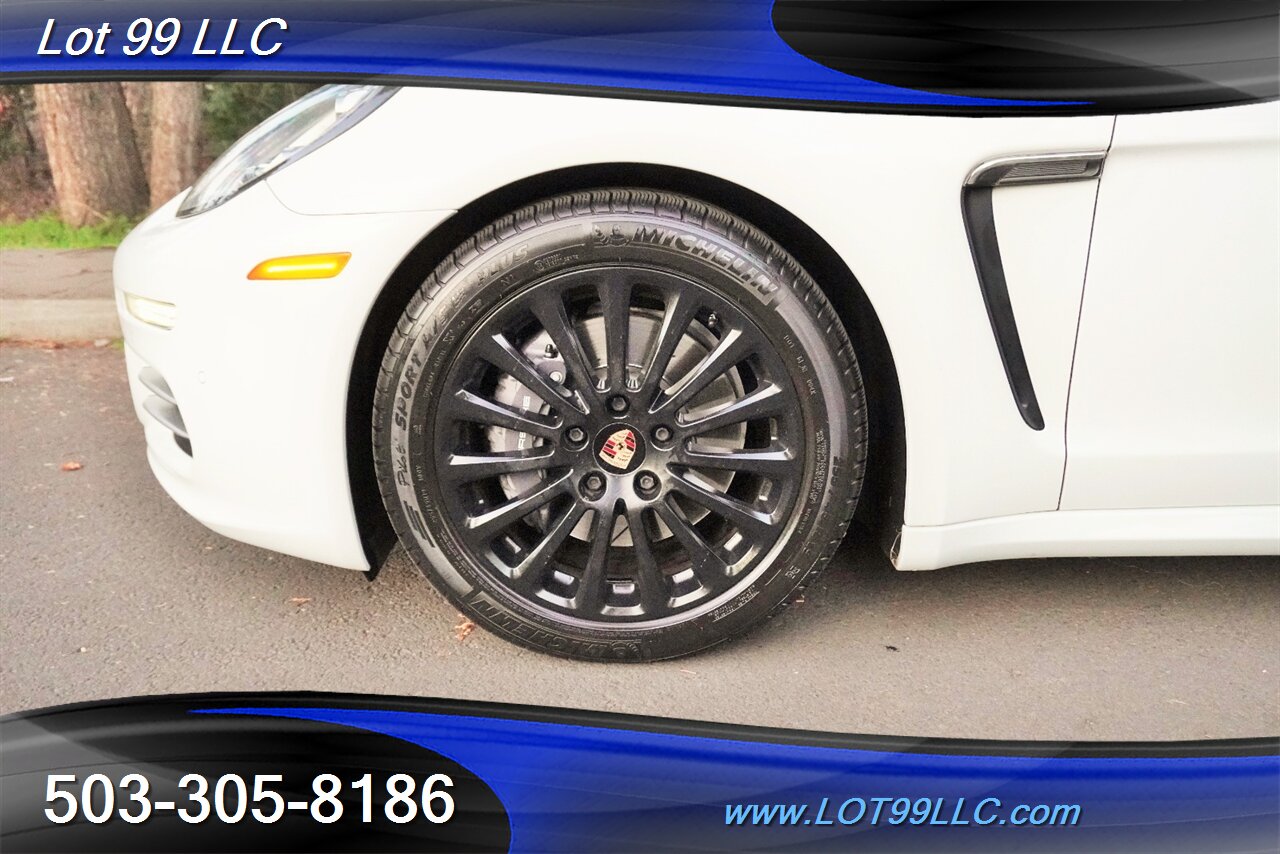 2014 Porsche Panamera 4 Only 67k Low Miles Heated Leather GPS Moon Roof Black Wheels Newer Tires Local Trade - Photo 32 - Milwaukie, OR 97267