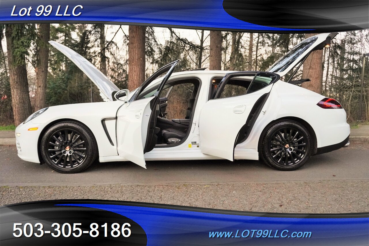 2014 Porsche Panamera 4 Only 67k Low Miles Heated Leather GPS Moon Roof Black Wheels Newer Tires Local Trade - Photo 24 - Milwaukie, OR 97267