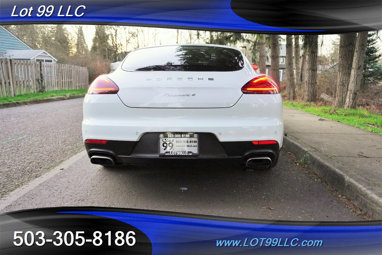 2014 Porsche Panamera 4 Only 67k Low Miles Heated Leather GPS Moon Roof Black Wheels Newer Tires Local Trade - Photo 11 - Milwaukie, OR 97267