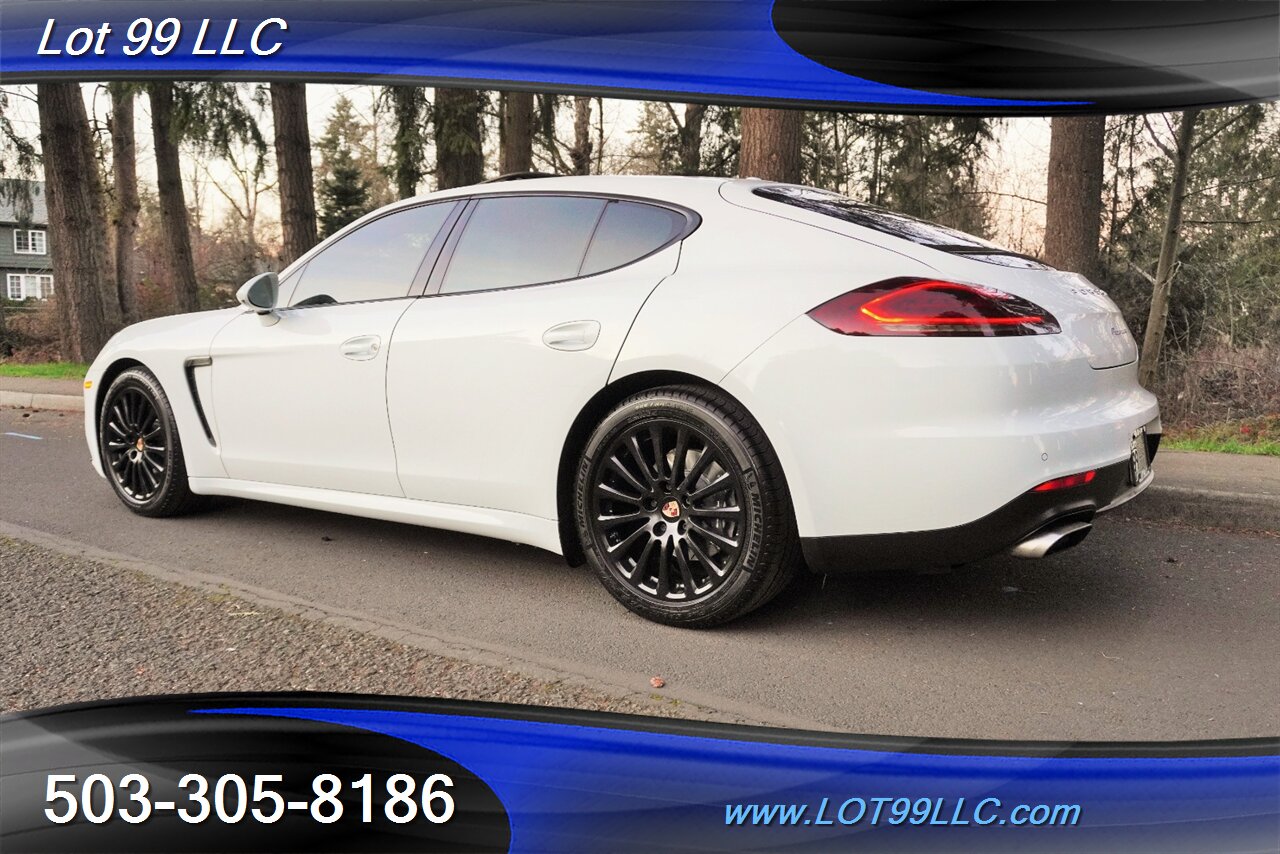 2014 Porsche Panamera 4 Only 67k Low Miles Heated Leather GPS Moon Roof Black Wheels Newer Tires Local Trade - Photo 12 - Milwaukie, OR 97267