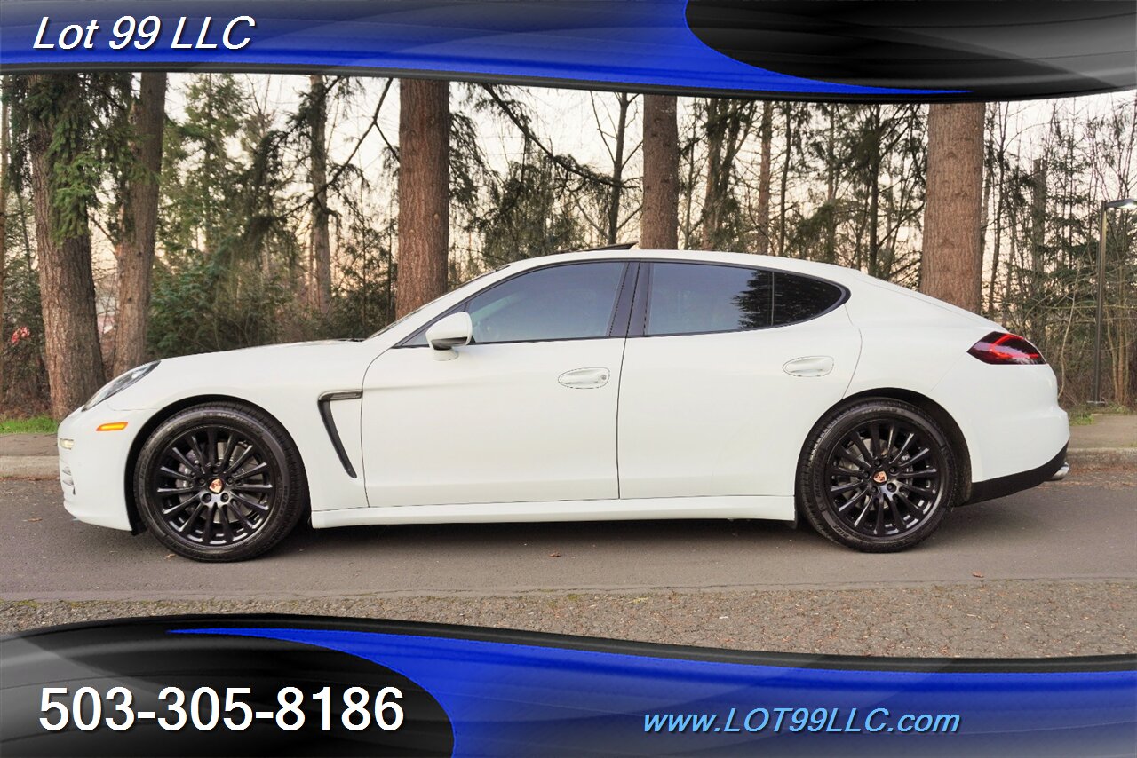 2014 Porsche Panamera 4 Only 67k Low Miles Heated Leather GPS Moon Roof Black Wheels Newer Tires Local Trade - Photo 1 - Milwaukie, OR 97267