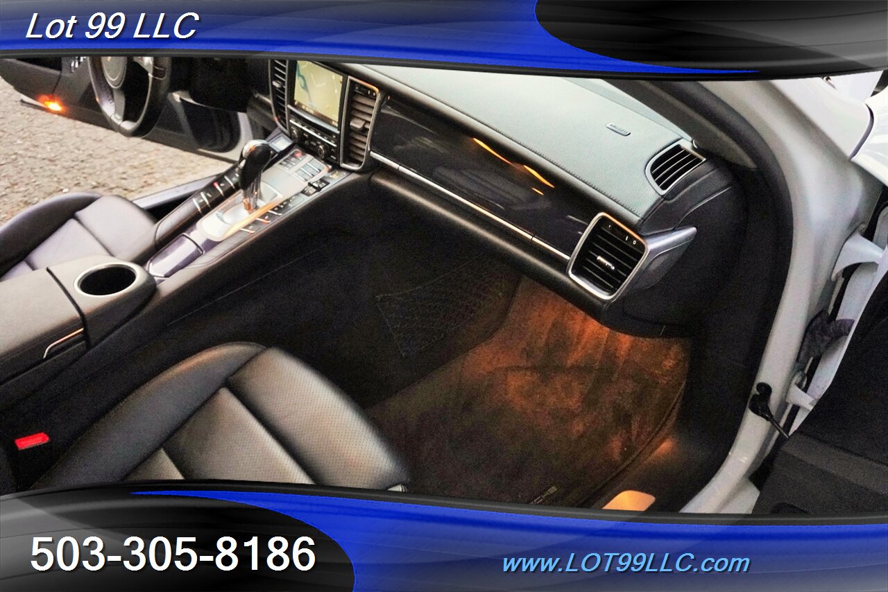 2014 Porsche Panamera 4 Only 67k Low Miles Heated Leather GPS Moon Roof Black Wheels Newer Tires Local Trade - Photo 30 - Milwaukie, OR 97267