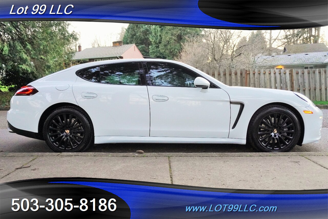 2014 Porsche Panamera 4 Only 67k Low Miles Heated Leather GPS Moon Roof Black Wheels Newer Tires Local Trade - Photo 9 - Milwaukie, OR 97267