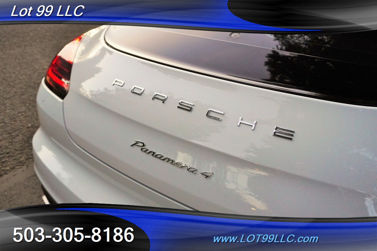 2014 Porsche Panamera 4 Only 67k Low Miles Heated Leather GPS Moon Roof Black Wheels Newer Tires Local Trade - Photo 29 - Milwaukie, OR 97267
