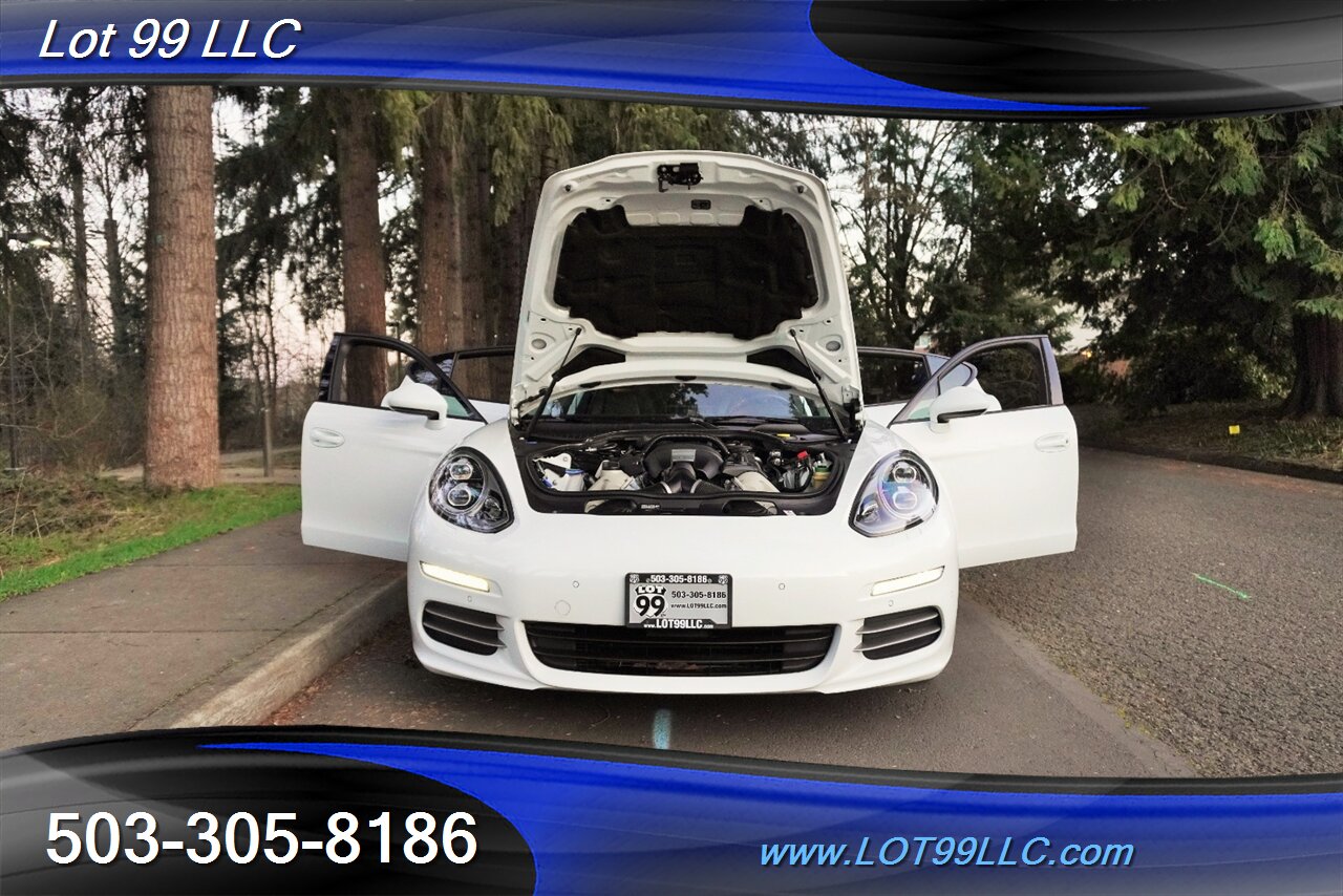 2014 Porsche Panamera 4 Only 67k Low Miles Heated Leather GPS Moon Roof Black Wheels Newer Tires Local Trade - Photo 25 - Milwaukie, OR 97267