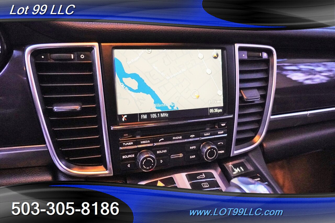 2014 Porsche Panamera 4 Only 67k Low Miles Heated Leather GPS Moon Roof Black Wheels Newer Tires Local Trade - Photo 33 - Milwaukie, OR 97267