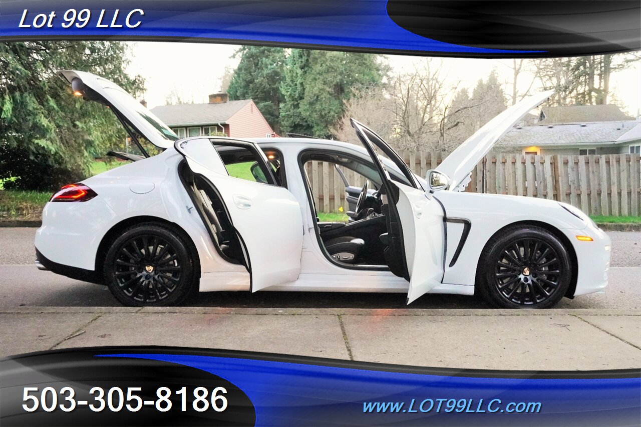 2014 Porsche Panamera 4 Only 67k Low Miles Heated Leather GPS Moon Roof Black Wheels Newer Tires Local Trade - Photo 26 - Milwaukie, OR 97267