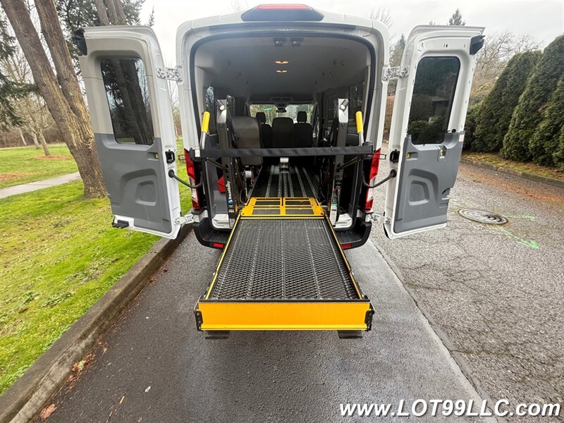 2018 Ford Transit MID Roof 91k ** WHEELCHAIR VAN** 6 Passenger Viny  Seats Braun Rear Lift Backup Camera