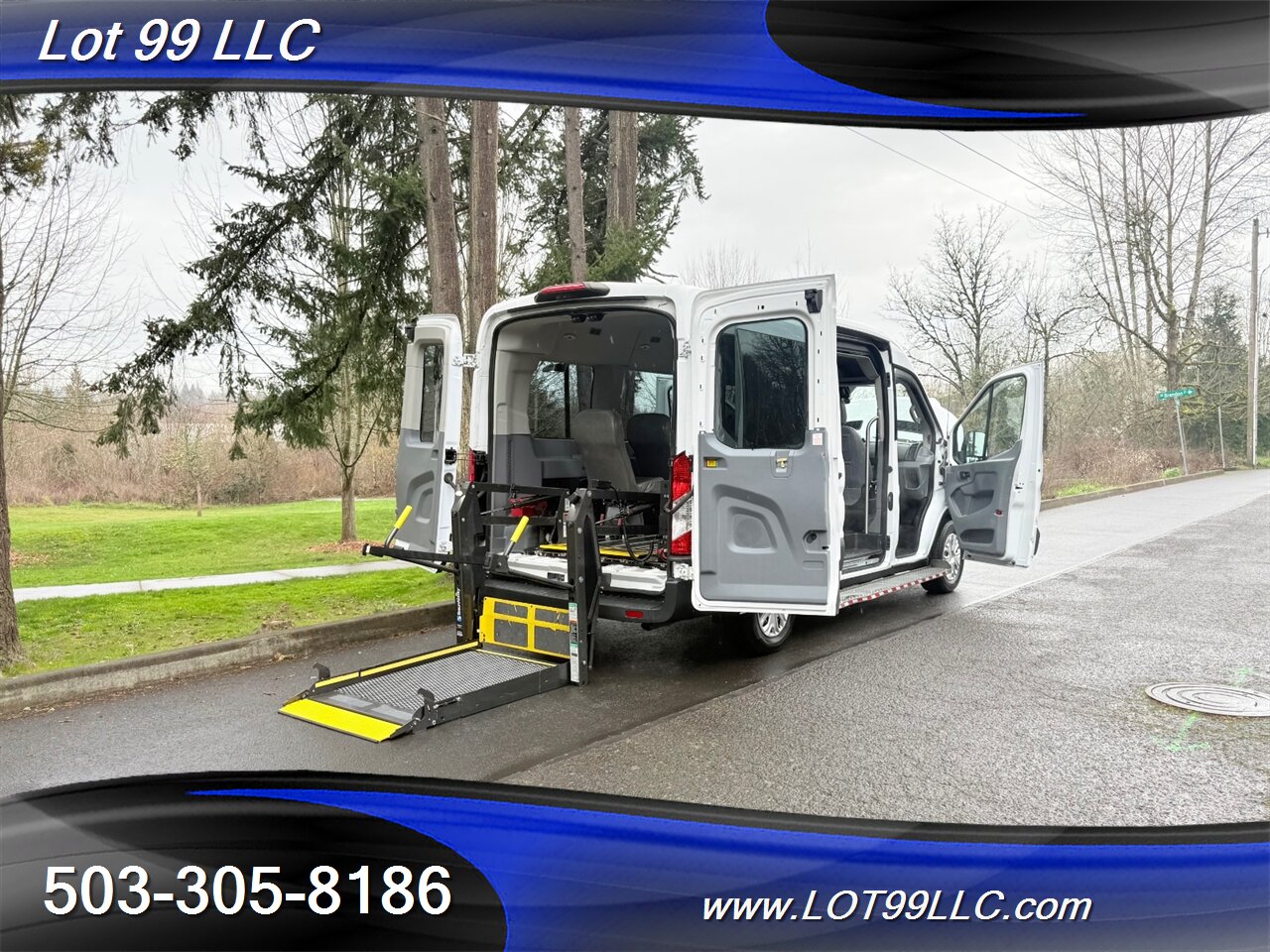 2018 Ford Transit MID Roof 91k ** WHEELCHAIR VAN** 6 Passenger Viny  Seats Braun Rear Lift Backup Camera - Photo 29 - Milwaukie, OR 97267