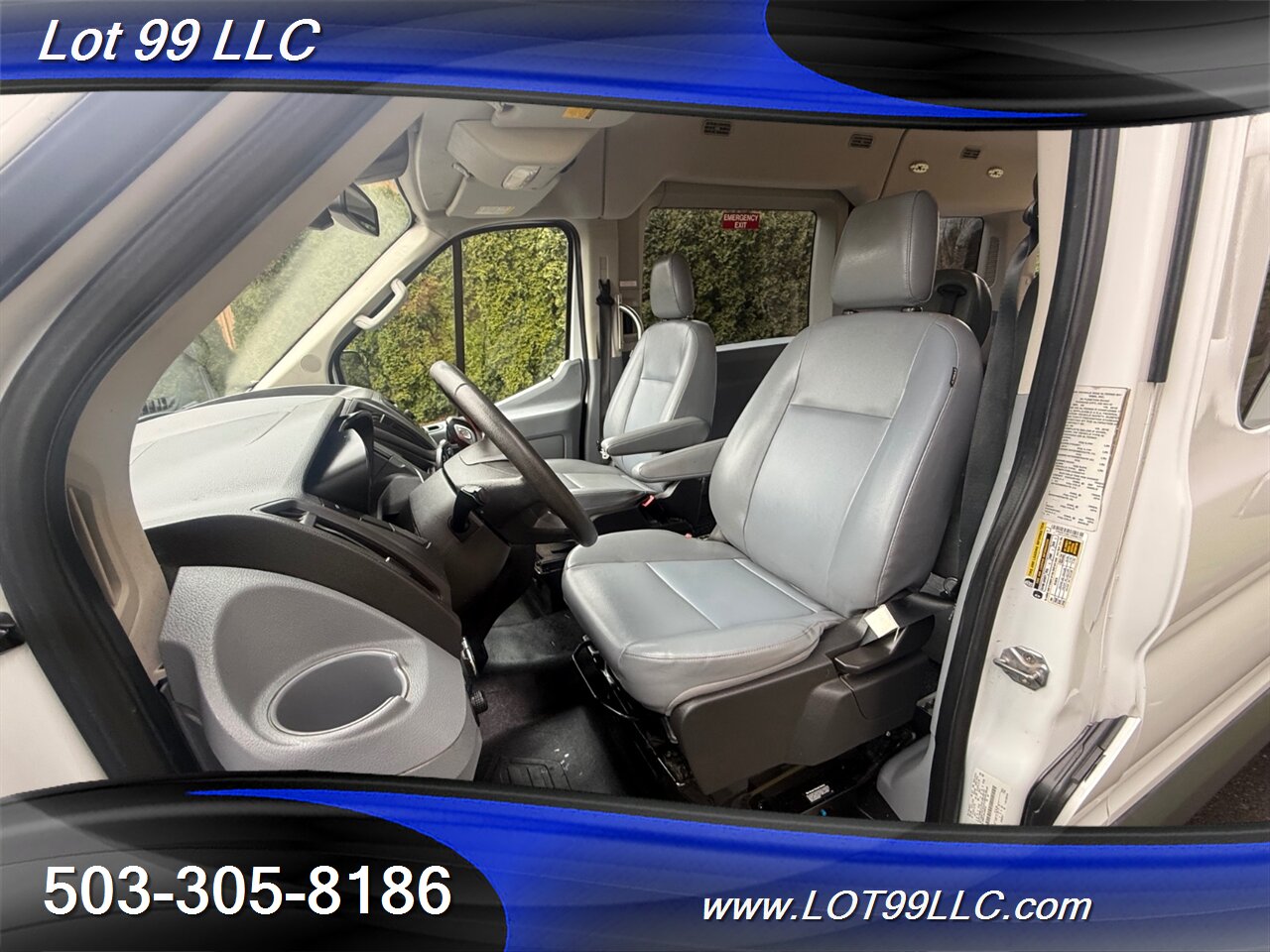 2018 Ford Transit MID Roof 91k ** WHEELCHAIR VAN** 6 Passenger Viny  Seats Braun Rear Lift Backup Camera - Photo 19 - Milwaukie, OR 97267