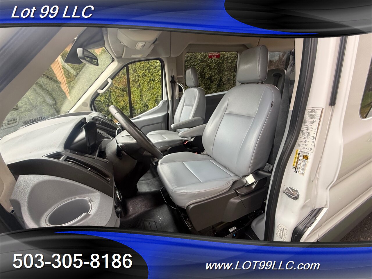 2018 Ford Transit MID Roof 91k ** WHEELCHAIR VAN** 6 Passenger Viny  Seats Braun Rear Lift Backup Camera - Photo 51 - Milwaukie, OR 97267