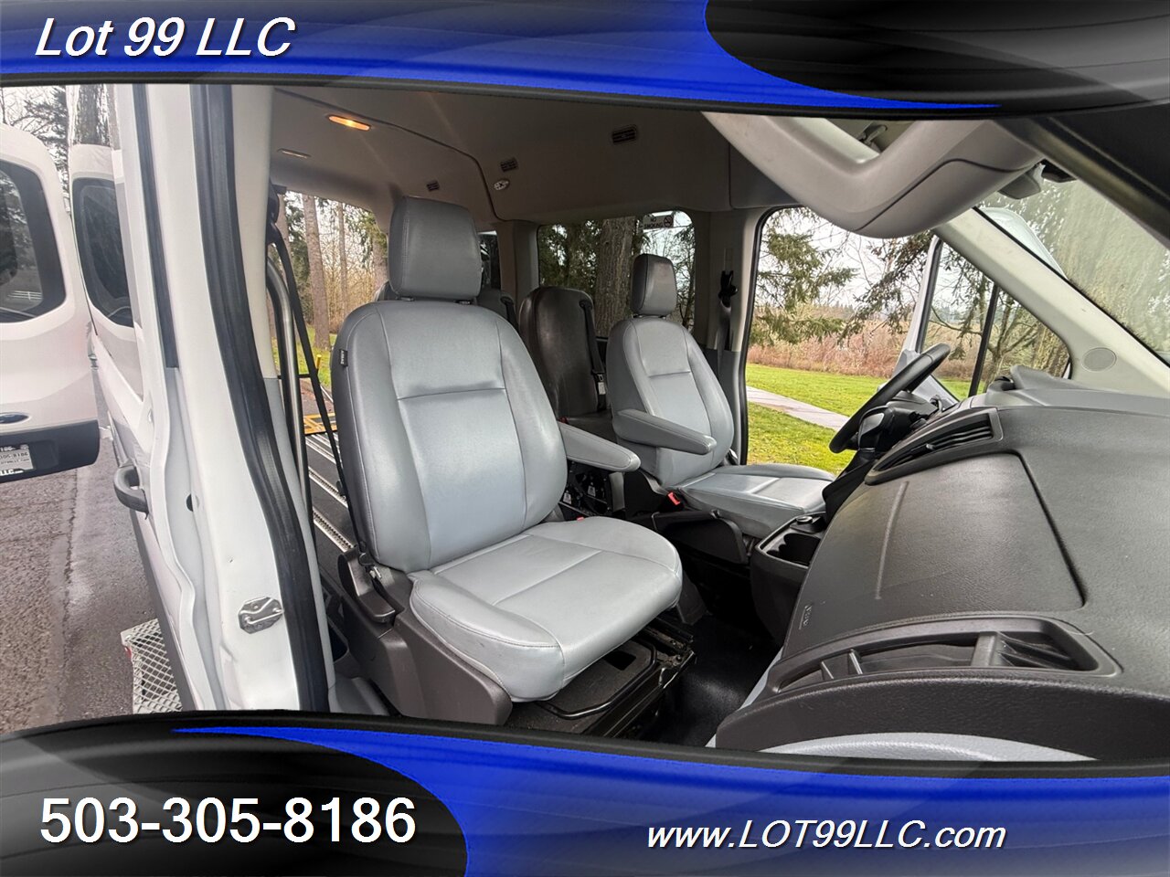 2018 Ford Transit MID Roof 91k ** WHEELCHAIR VAN** 6 Passenger Viny  Seats Braun Rear Lift Backup Camera - Photo 21 - Milwaukie, OR 97267