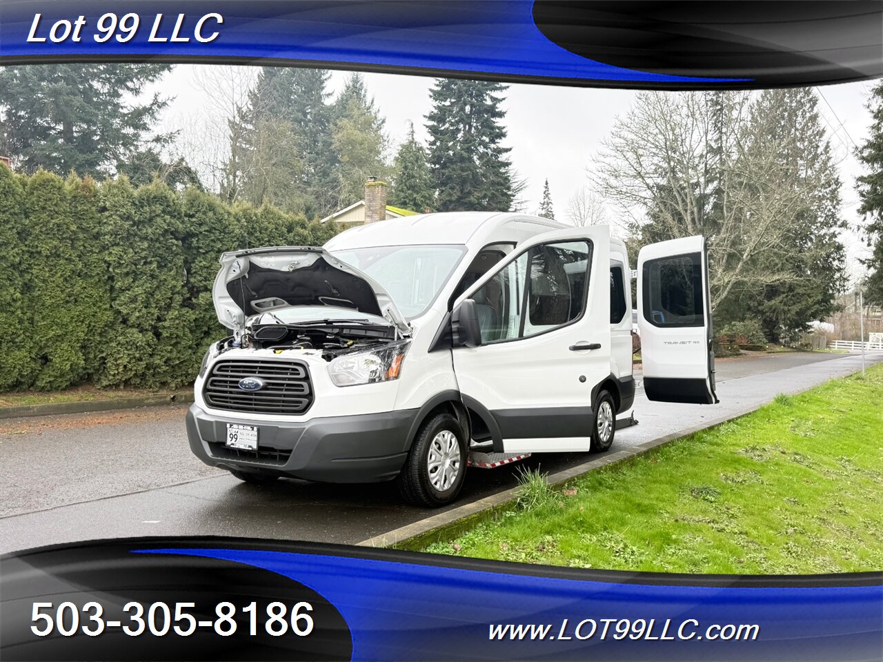 2018 Ford Transit MID Roof 91k ** WHEELCHAIR VAN** 6 Passenger Viny  Seats Braun Rear Lift Backup Camera - Photo 38 - Milwaukie, OR 97267