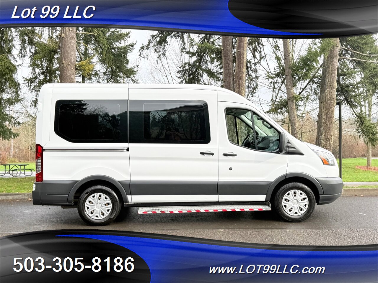 2018 Ford Transit MID Roof 91k ** WHEELCHAIR VAN** 6 Passenger Viny  Seats Braun Rear Lift Backup Camera - Photo 12 - Milwaukie, OR 97267