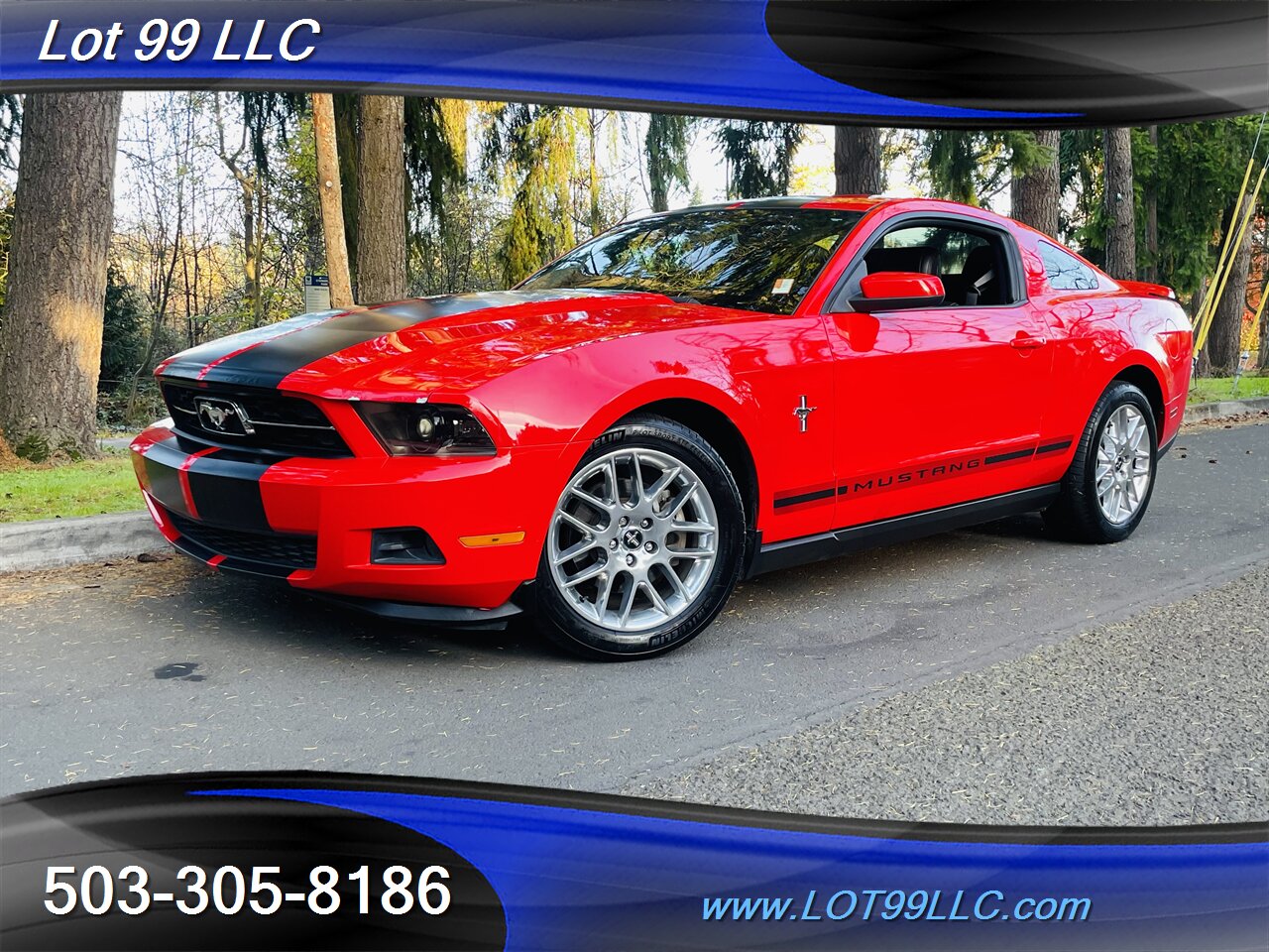 2012 Ford Mustang Premium V6 6 Speed Manual Leather Camera 3.7L V6   - Photo 4 - Milwaukie, OR 97267