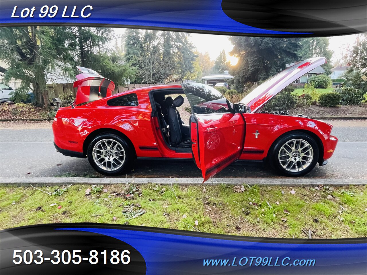2012 Ford Mustang Premium V6 6 Speed Manual Leather Camera 3.7L V6   - Photo 28 - Milwaukie, OR 97267