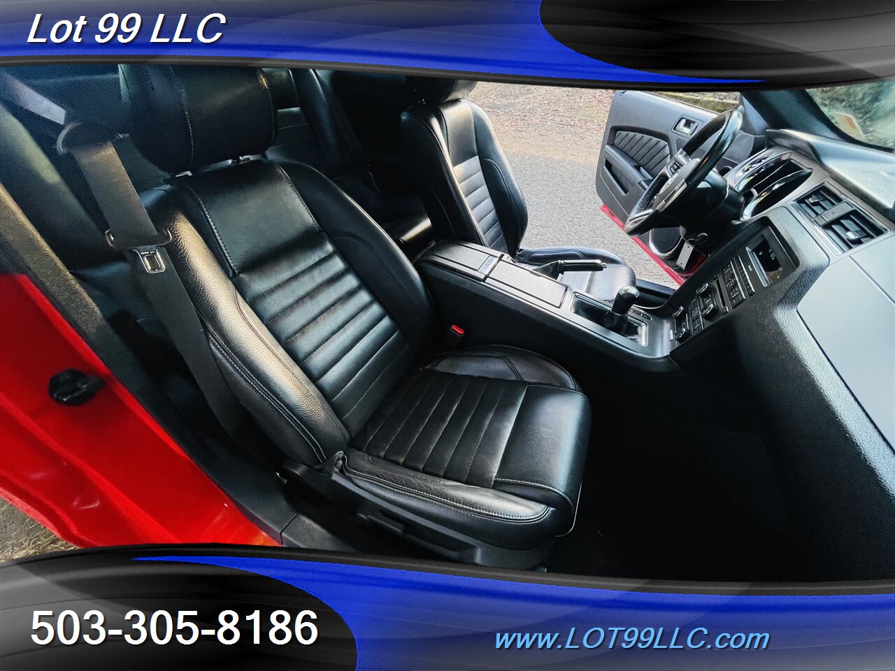 2012 Ford Mustang Premium V6 6 Speed Manual Leather Camera 3.7L V6   - Photo 14 - Milwaukie, OR 97267