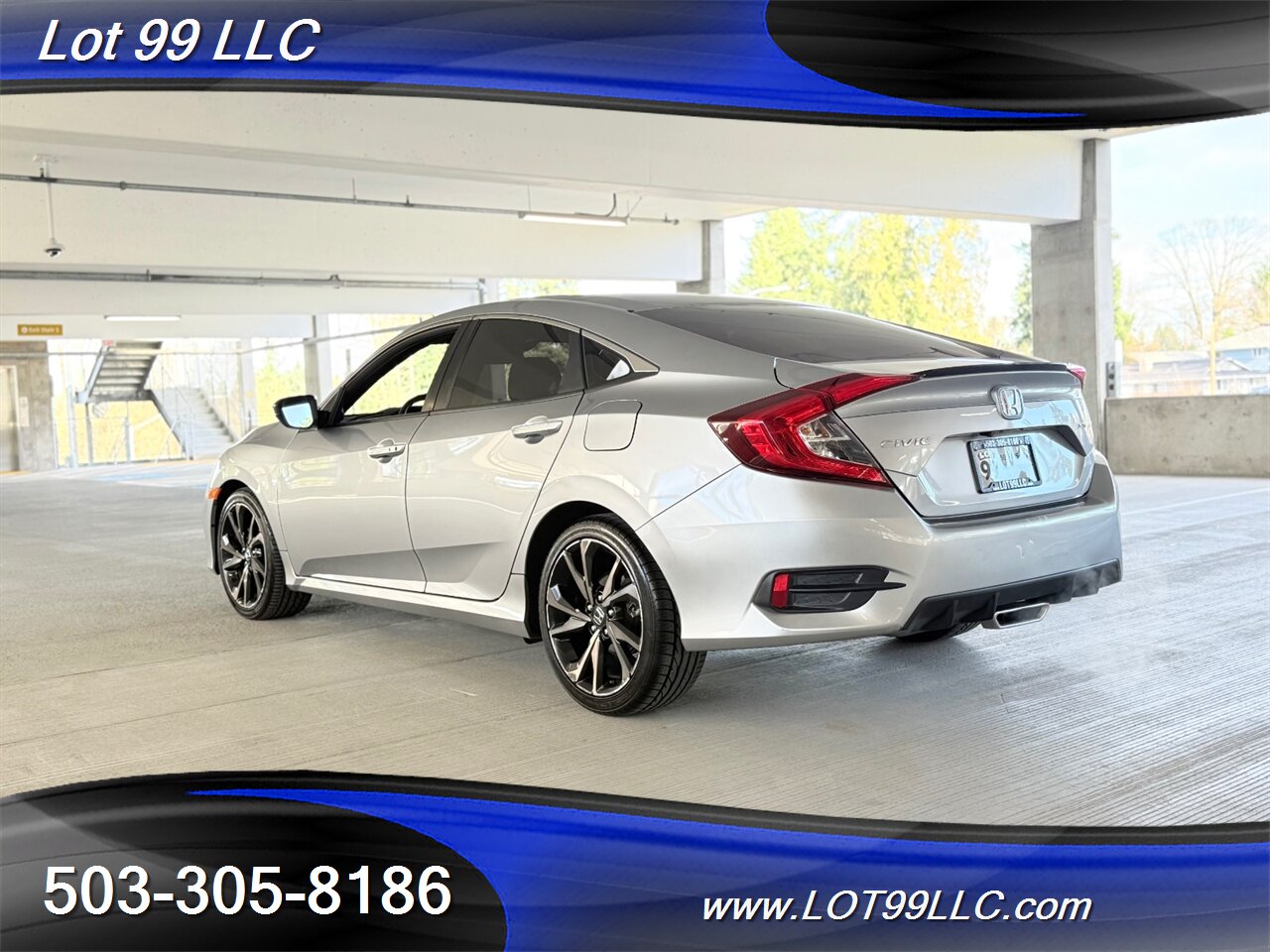 2021 Honda Civic Sport 65k 37MPG Auto Leather Lane Departure Camera   - Photo 11 - Milwaukie, OR 97267
