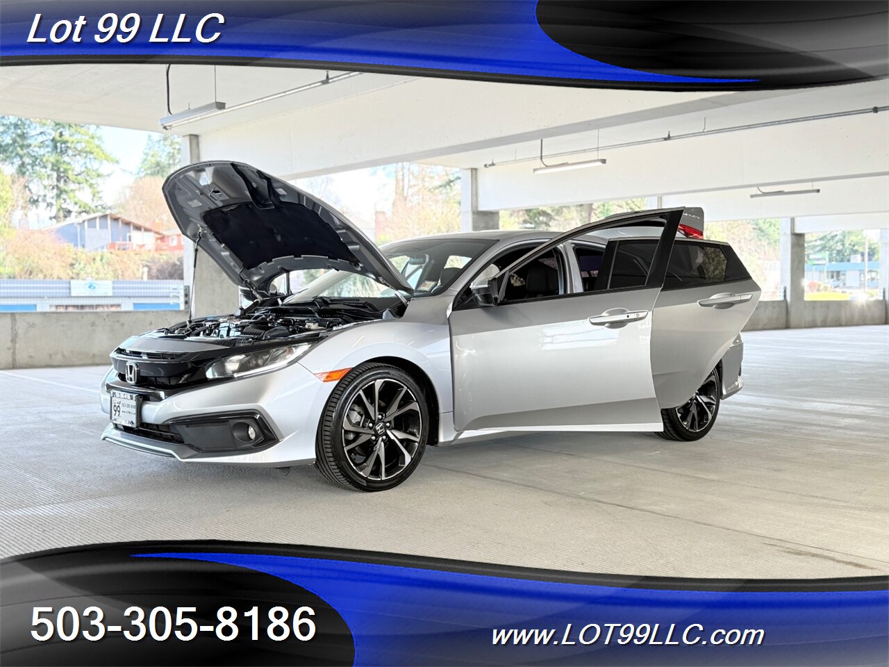 2021 Honda Civic Sport 65k 37MPG Auto Leather Lane Departure Camera   - Photo 30 - Milwaukie, OR 97267