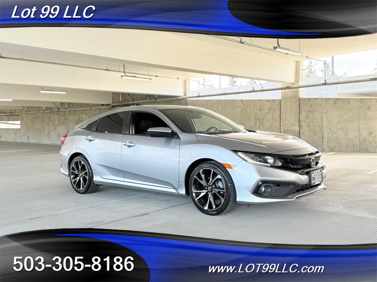 2021 Honda Civic Sport 65k 37MPG Auto Leather Lane Departure Camera   - Photo 7 - Milwaukie, OR 97267