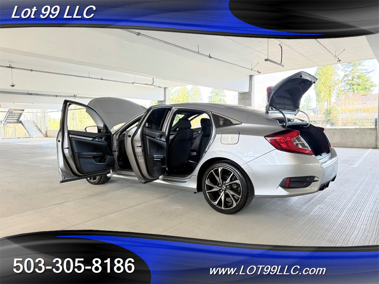 2021 Honda Civic Sport 65k 37MPG Auto Leather Lane Departure Camera   - Photo 35 - Milwaukie, OR 97267