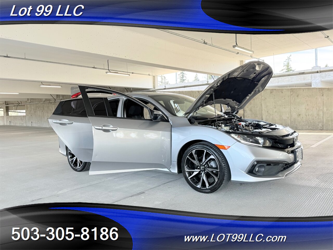 2021 Honda Civic Sport 65k 37MPG Auto Leather Lane Departure Camera   - Photo 32 - Milwaukie, OR 97267