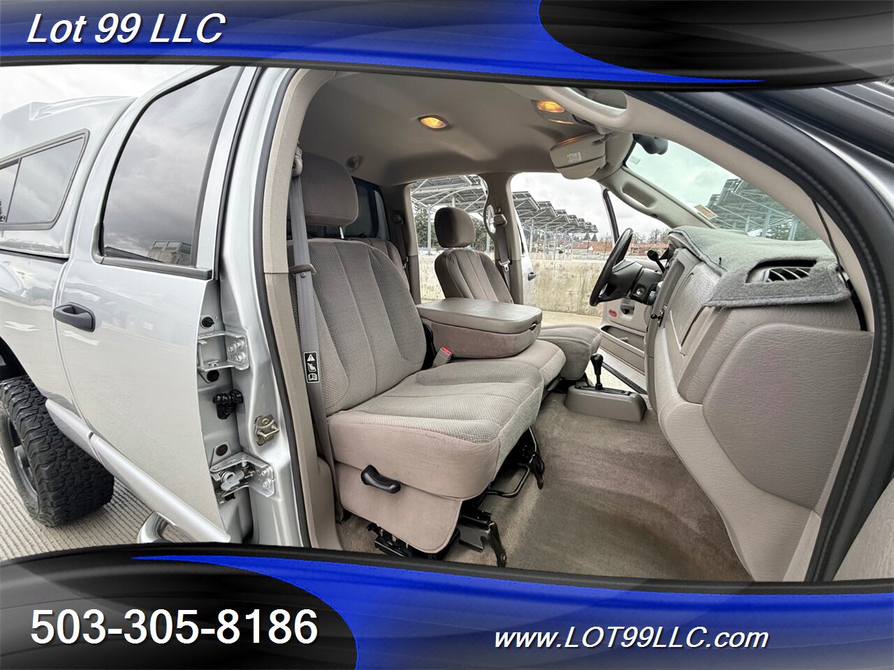 2003 Dodge Ram 3500 SLT Quad Cab 4x4 Cummins 5.9 Turbo Diesel Lifted Canopy Ranch Bumper - Photo 17 - Milwaukie, OR 97267