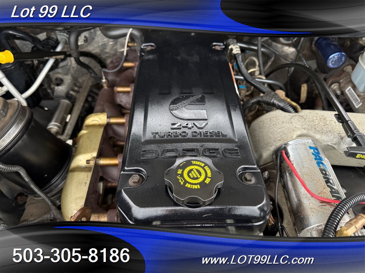 2003 Dodge Ram 3500 SLT Quad Cab 4x4 Cummins 5.9 Turbo Diesel Lifted Canopy Ranch Bumper - Photo 3 - Milwaukie, OR 97267