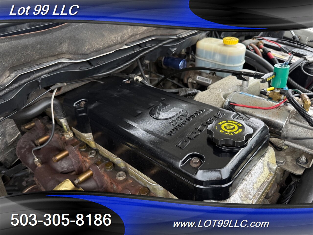 2003 Dodge Ram 3500 SLT Quad Cab 4x4 Cummins 5.9 Turbo Diesel Lifted Canopy Ranch Bumper - Photo 49 - Milwaukie, OR 97267