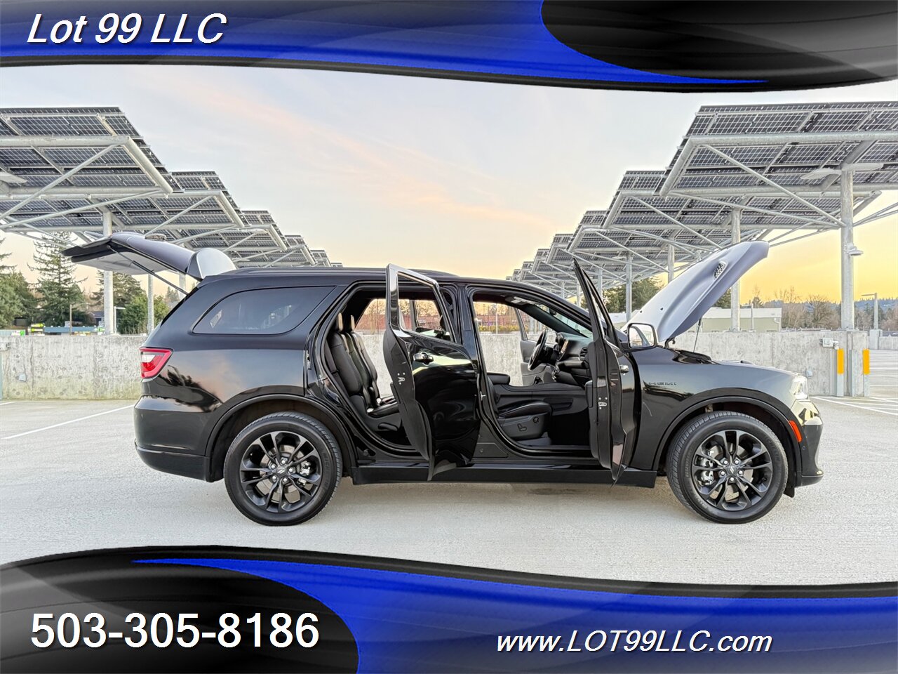 2021 Dodge Durango R/T 4x4 70k 3rd Row Leather Hemi 5.7 V8  Black Top Package 6 Passenger Quad Buckets - Photo 28 - Milwaukie, OR 97267