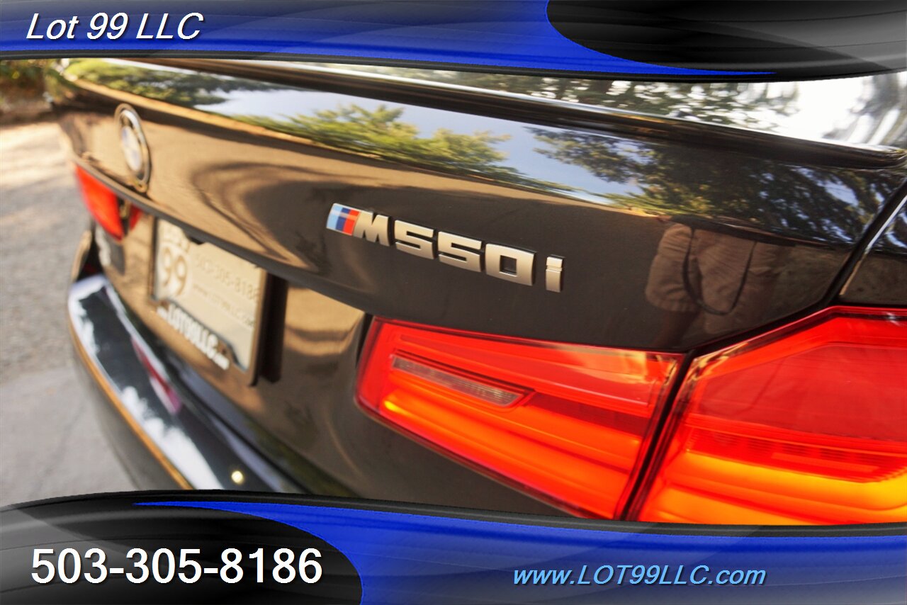 2018 BMW 5 Series M550i xDrive AWD Heated Leather Moon GPS M PKG   - Photo 31 - Milwaukie, OR 97267