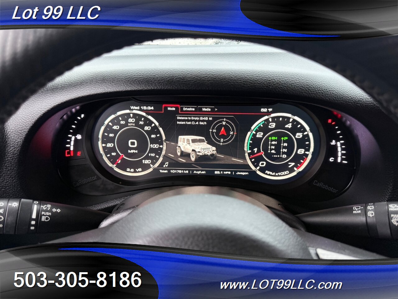 2018 Jeep Wrangler JK Unlimited Sahara ** Red Leather Interior** New 35 " Tires 20 " Wheels *CUSTOM HOOD & DASH* Lifted FOX - Photo 14 - Milwaukie, OR 97267