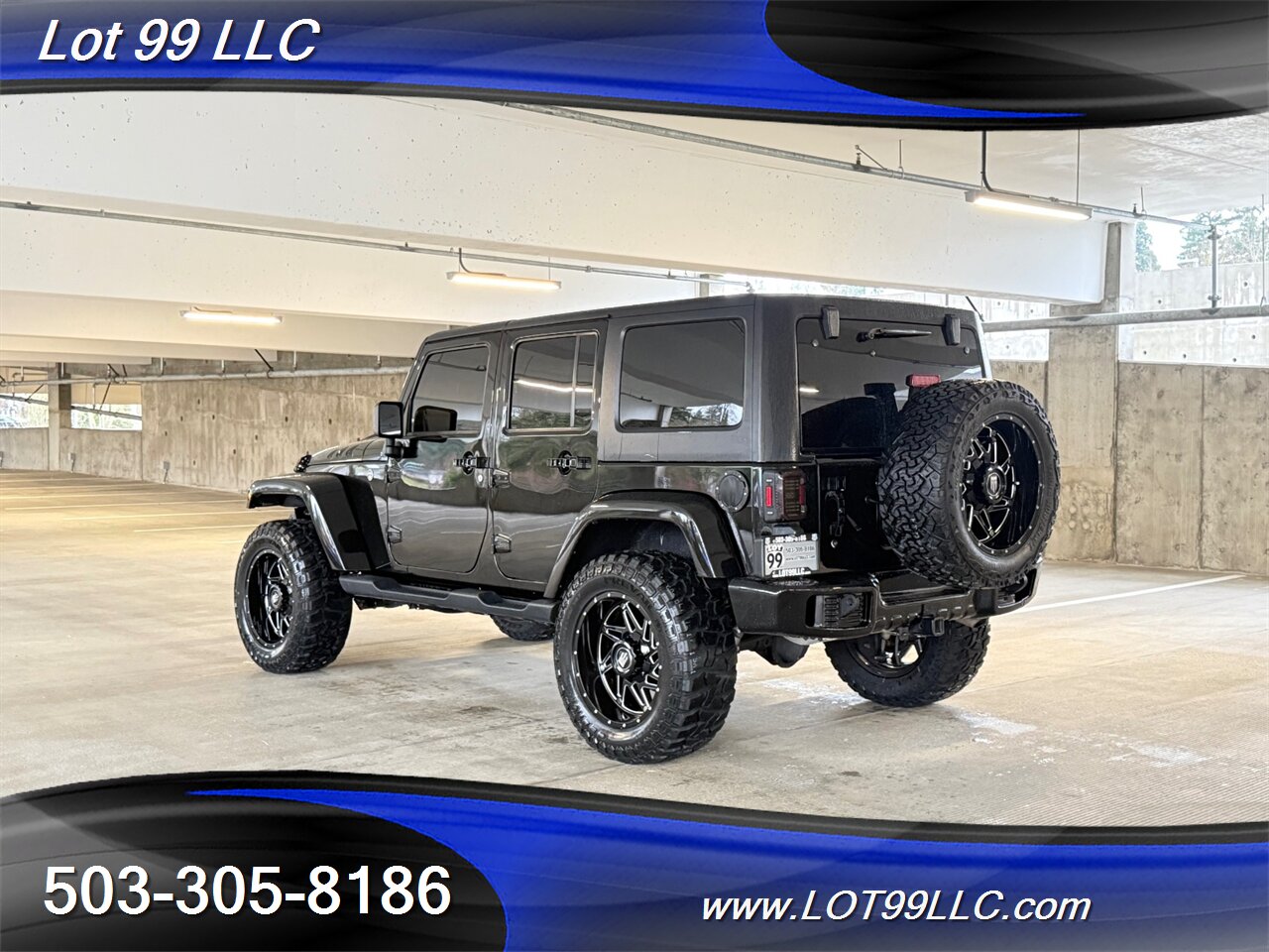 2018 Jeep Wrangler JK Unlimited Sahara ** Red Leather Interior** New 35 " Tires 20 " Wheels *CUSTOM HOOD & DASH* Lifted FOX - Photo 13 - Milwaukie, OR 97267