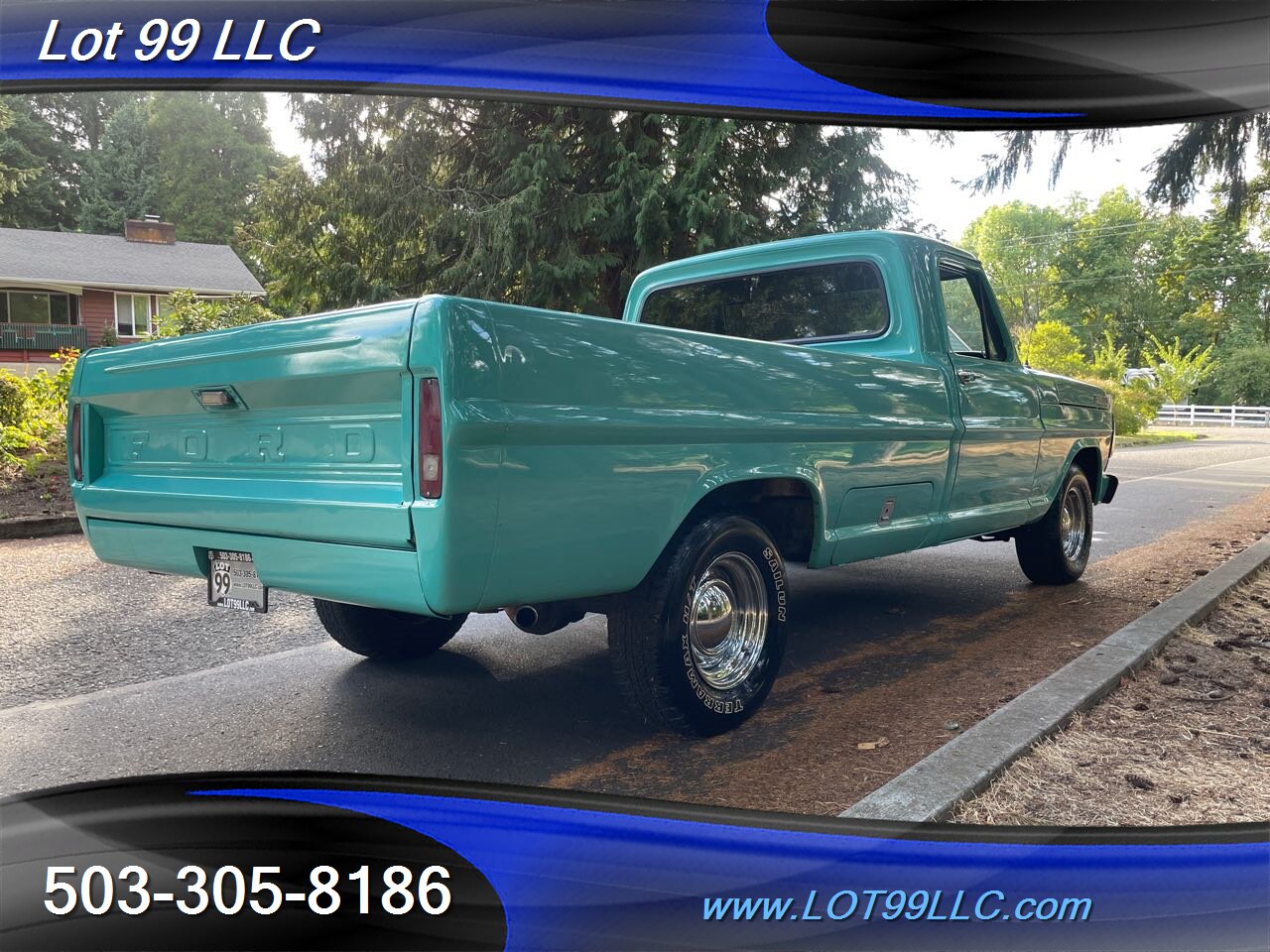 1967 Ford F-100 302 V8  Long Bed No Rust Solid Truck   - Photo 6 - Milwaukie, OR 97267