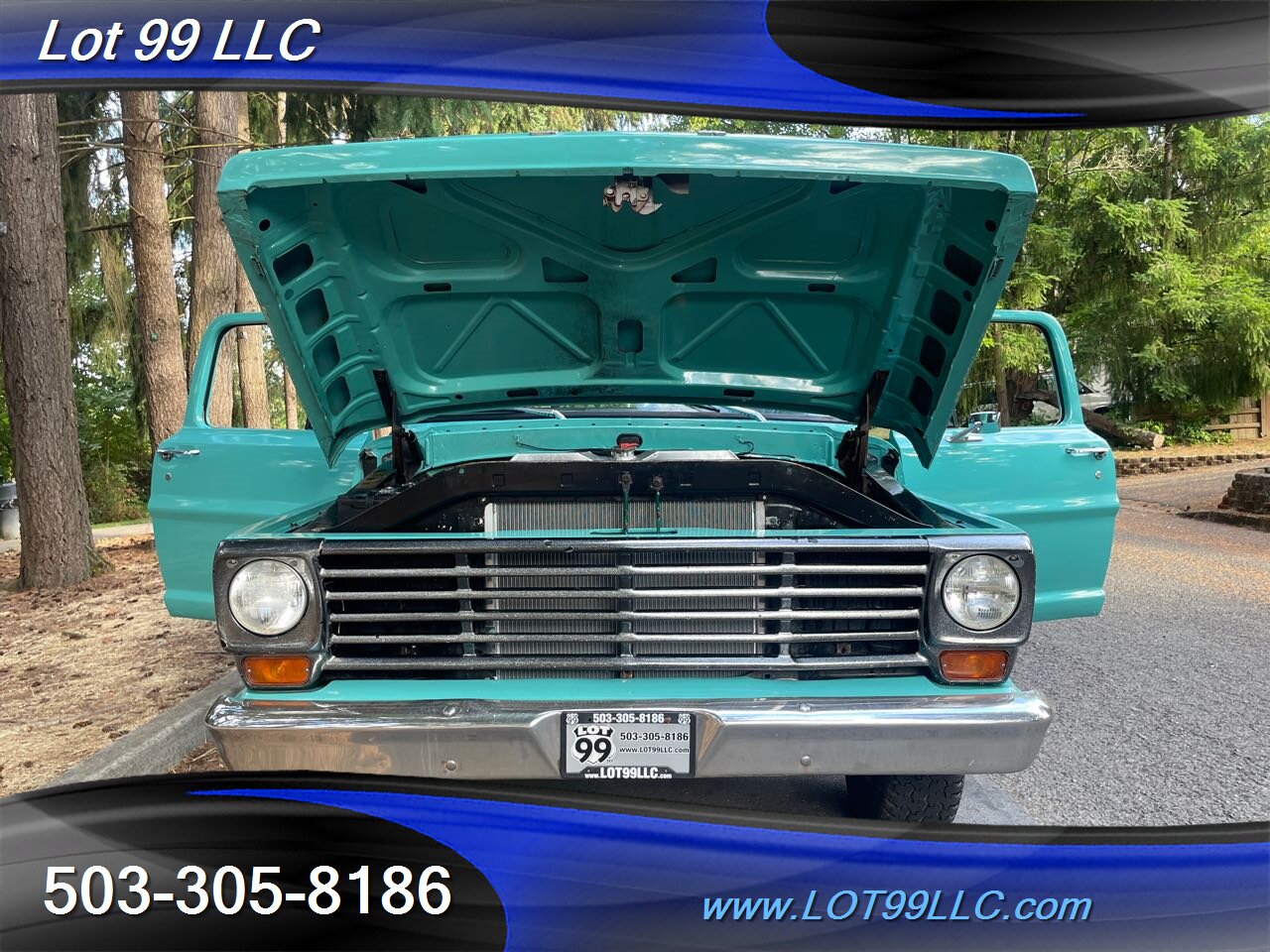 1967 Ford F-100 302 V8  Long Bed No Rust Solid Truck   - Photo 17 - Milwaukie, OR 97267