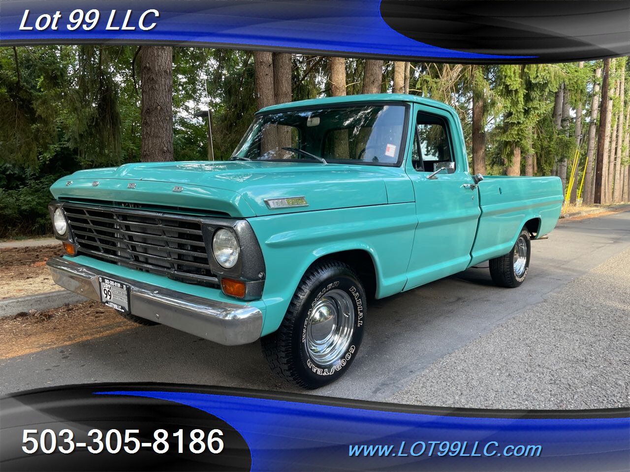 1967 Ford F-100 302 V8  Long Bed No Rust Solid Truck   - Photo 2 - Milwaukie, OR 97267