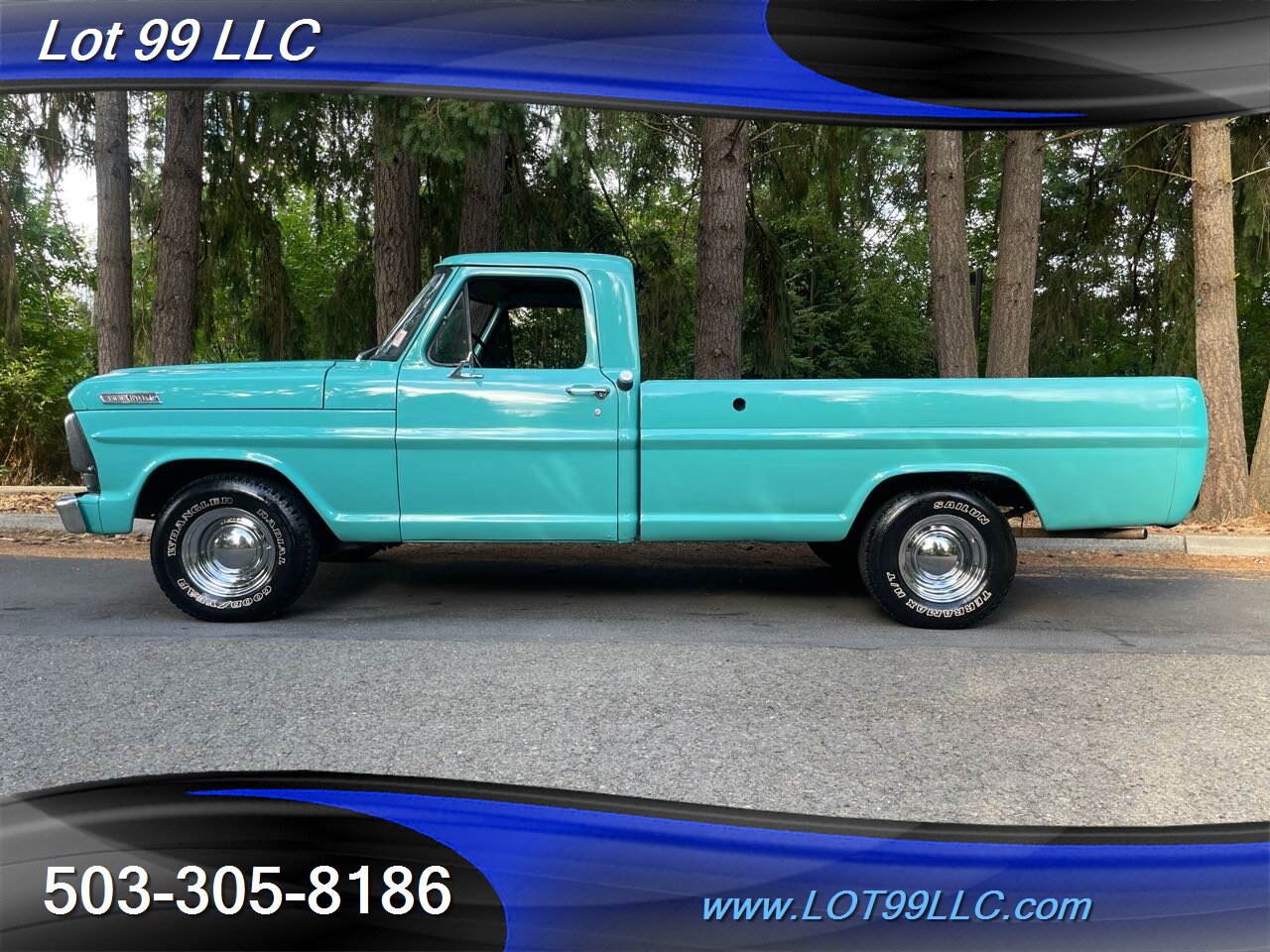 1967 Ford F-100 302 V8  Long Bed No Rust Solid Truck   - Photo 1 - Milwaukie, OR 97267