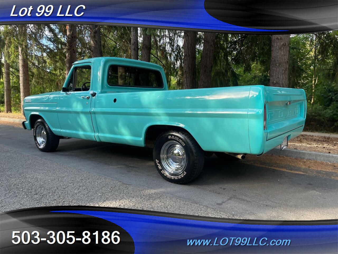1967 Ford F-100 302 V8  Long Bed No Rust Solid Truck   - Photo 8 - Milwaukie, OR 97267