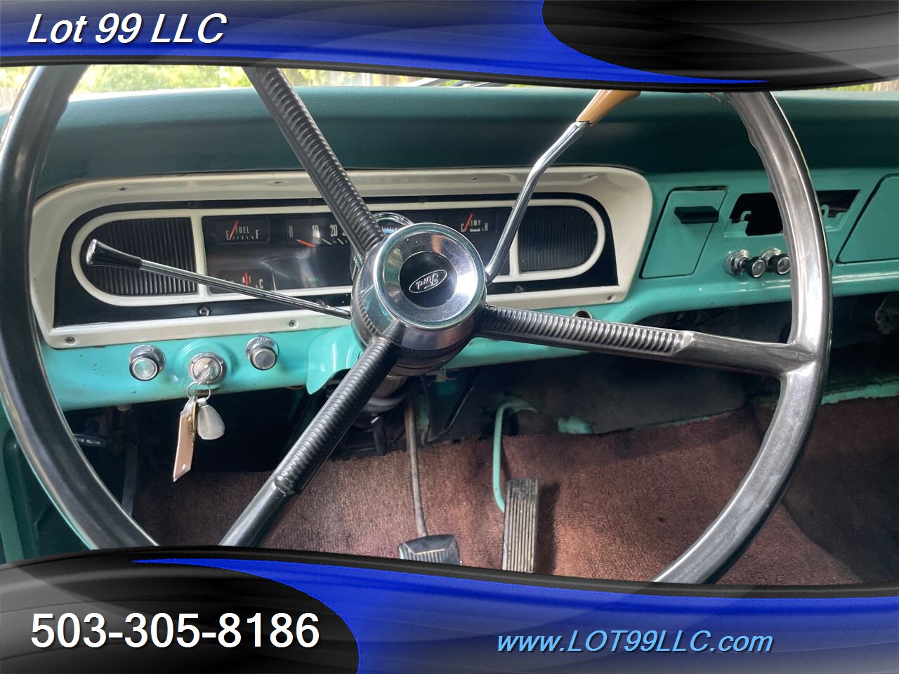 1967 Ford F-100 302 V8  Long Bed No Rust Solid Truck   - Photo 25 - Milwaukie, OR 97267