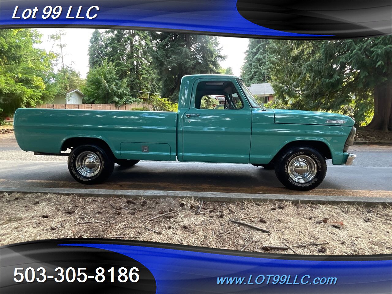1967 Ford F-100 302 V8  Long Bed No Rust Solid Truck   - Photo 5 - Milwaukie, OR 97267