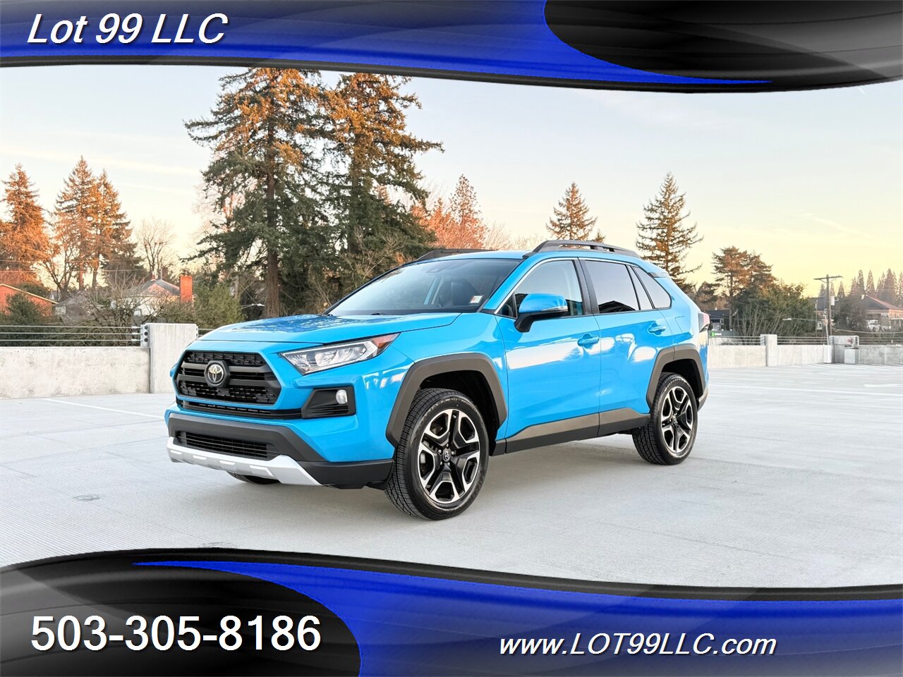 2021 Toyota RAV4 Adventure AWD SUV Leather Blind Spot  Accident Avoidance-Adaptive Cruise BackUp Cam - Photo 4 - Milwaukie, OR 97267