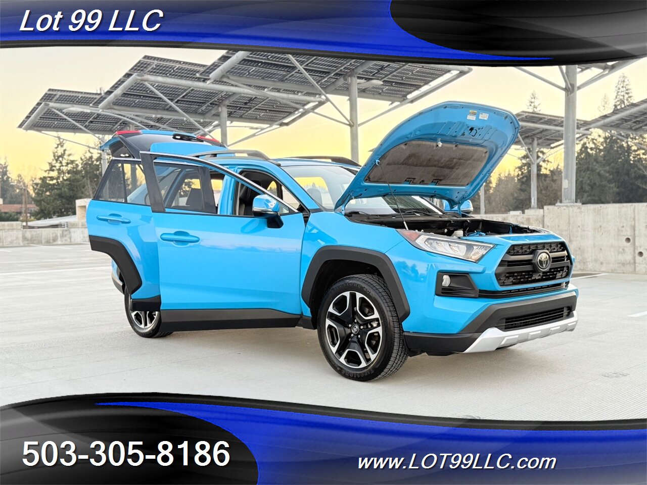 2021 Toyota RAV4 Adventure AWD SUV Leather Blind Spot  Accident Avoidance-Adaptive Cruise BackUp Cam - Photo 27 - Milwaukie, OR 97267